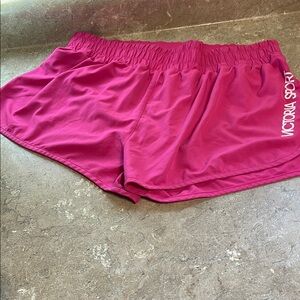 Victoria Sport Size Medium Pink Shorts